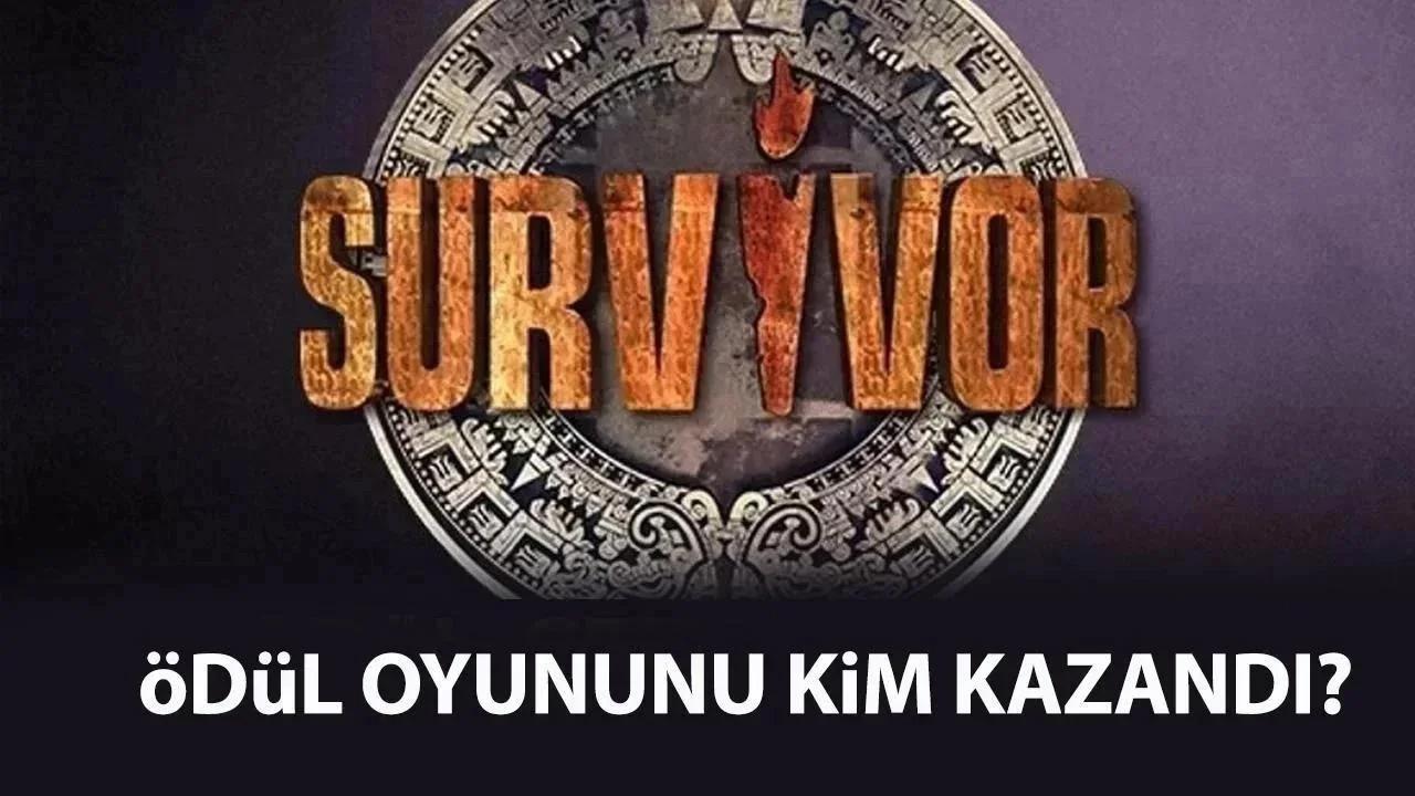 Survivor ödül oyununu hangi takım kazandı?