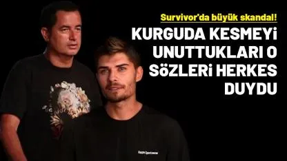 Survivor'da büyük skandal! Kurguda kesmeyi unuttukları o sözleri herkes duydu