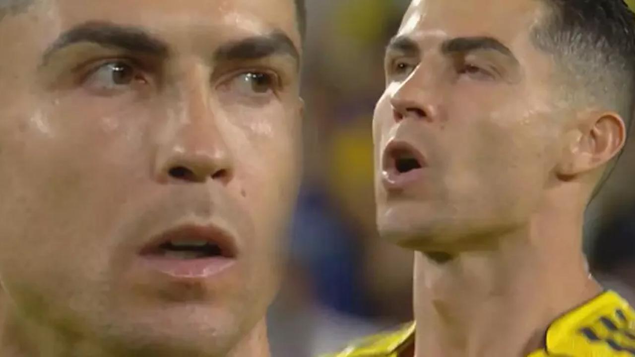 Suudi Arabistan Pro Lig! Ronaldo, penaltı atarken 'Bismillah' çekti!