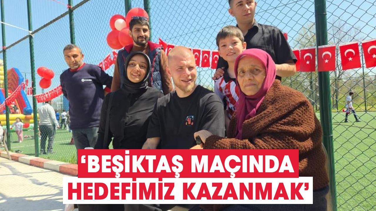 SVan Drongelen’den Beşiktaş maçı öncesi galibiyet mesajı