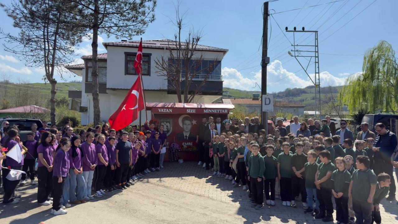 Tekkeköy şehidini unutmuyor