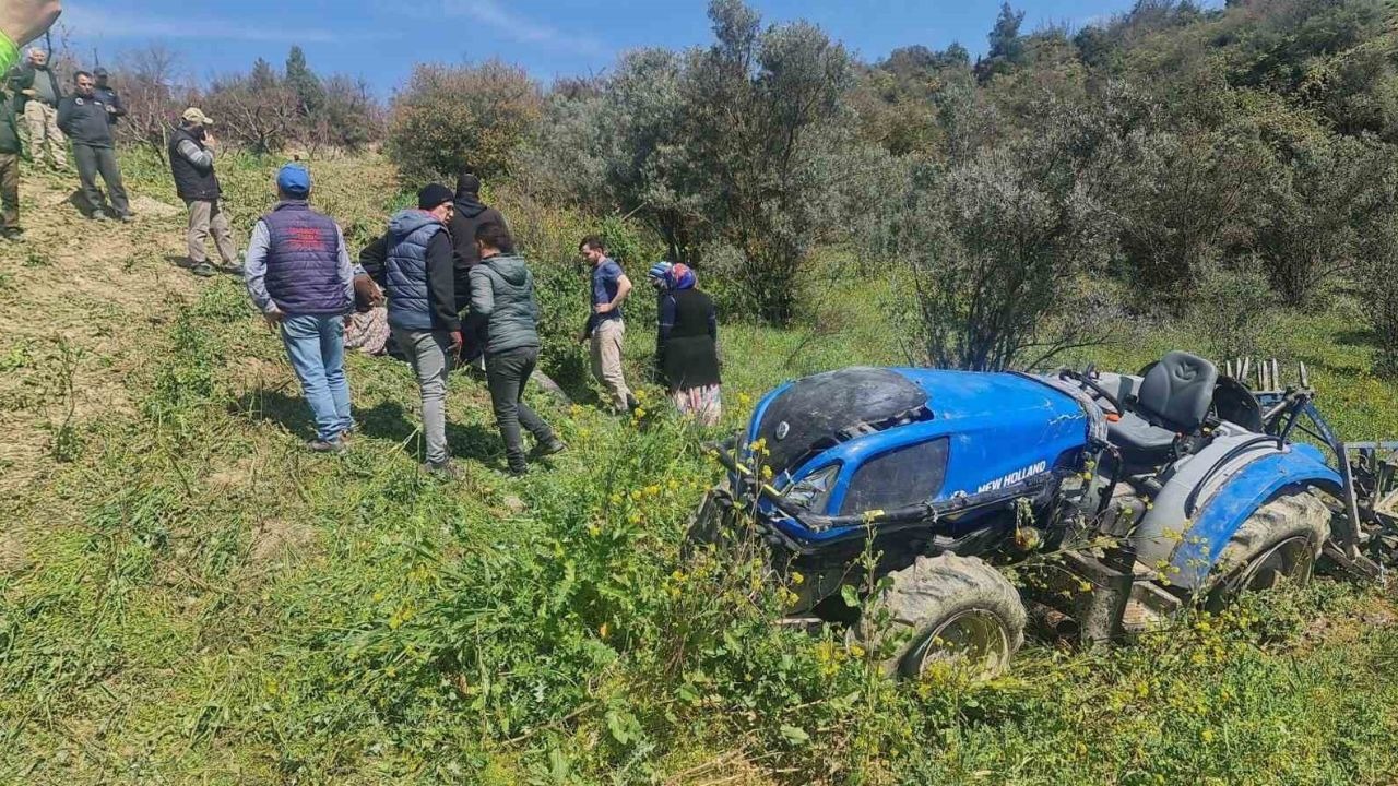 Traktör kazasında ağır yaralan sürücü 3 gün sonra öldü