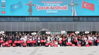 Türk Dünyası Çocukları Balonya ve Astorya'ya hayran kaldı