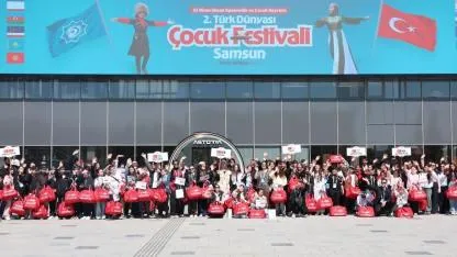 Türk Dünyası Çocukları Balonya ve Astorya'ya hayran kaldı