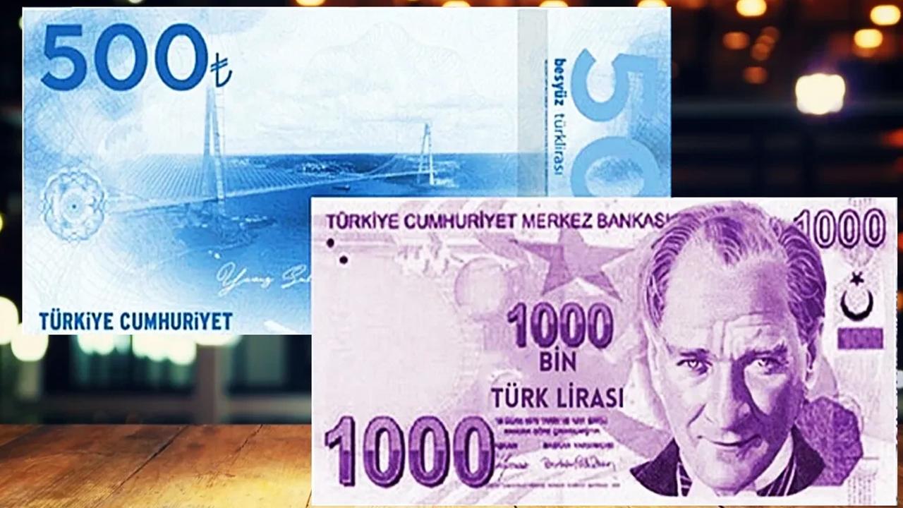 Yeni banknot kararı! 500 TL ve 1000 TL için Merkez Bankası’ndan net açıklama