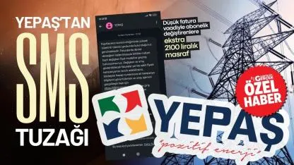 Samsun'da YEPAŞ'tan vatandaşa SMS tuzağı!