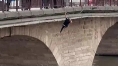 Yeşilırmak'da intihar girişimi! Kendini köprüden aşağı attı