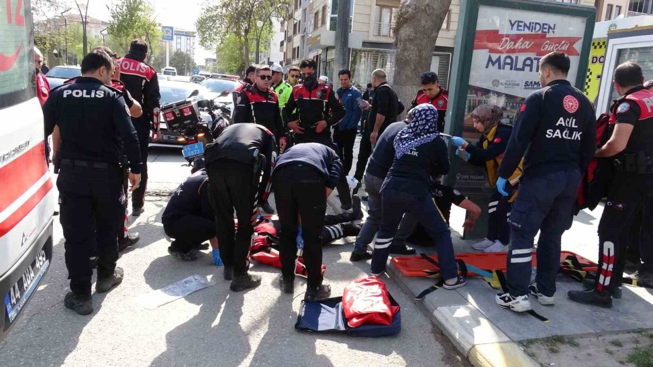 Yunus timleri kaza yaptı: 2 polis yaralı