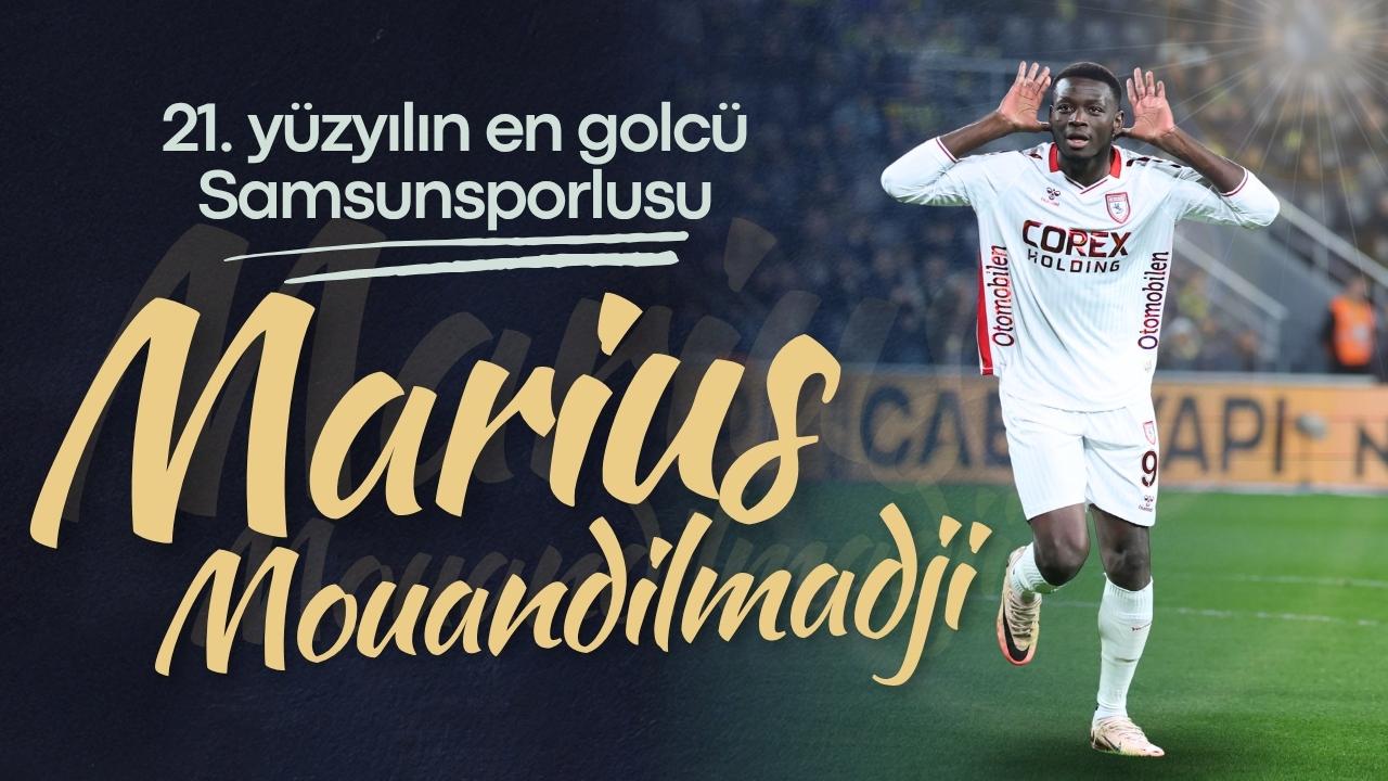 21. yüzyılın en golcü Samsunsporlusu Marius Mouandilmadji