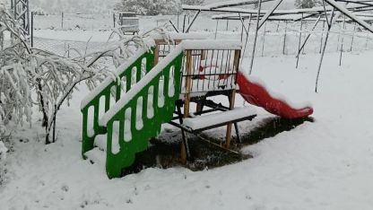 Mersin’de mayısta kar yağışı etkili oldu