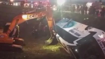 Adıyaman-Malatya kara yolunda feci kaza! Ölü ve yaralılar var