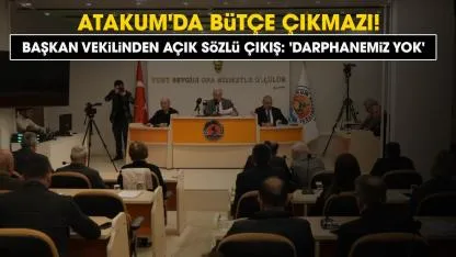 Atakum'da bütçe çıkmazı! Başkanvekilinden açık sözlü çıkış 'Darphanemiz yok'