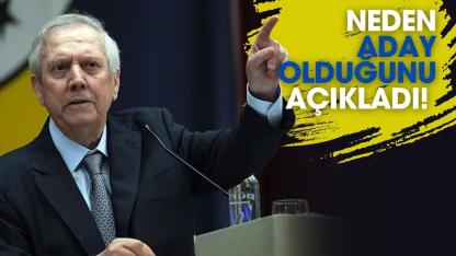 Aziz Yıldırım neden aday olduğunu açıkladı