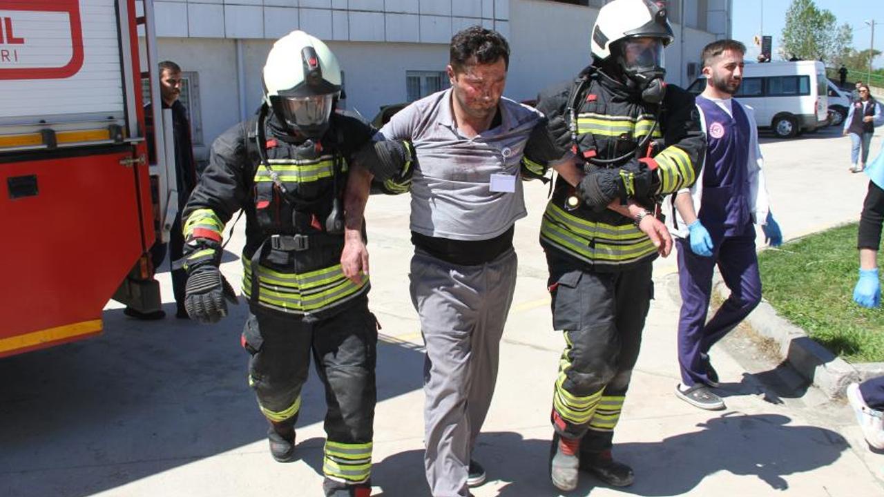 Çarşamba Devlet Hastanesi'nde kapsamlı deprem tatbikatı yapıldı