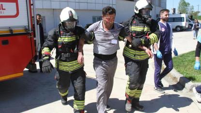 Çarşamba Devlet Hastanesi'nde kapsamlı deprem tatbikatı yapıldı