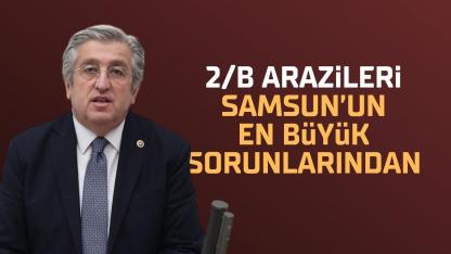 CHP Samsun Milletvekili Murat Çan'dan Samsun'daki 2/B arazi sorunları açıklaması