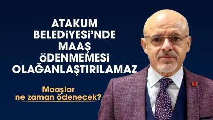 CHP'li Özdağ'dan Atakum Belediyesi'nde maaş ödenmemesine dair açıklama