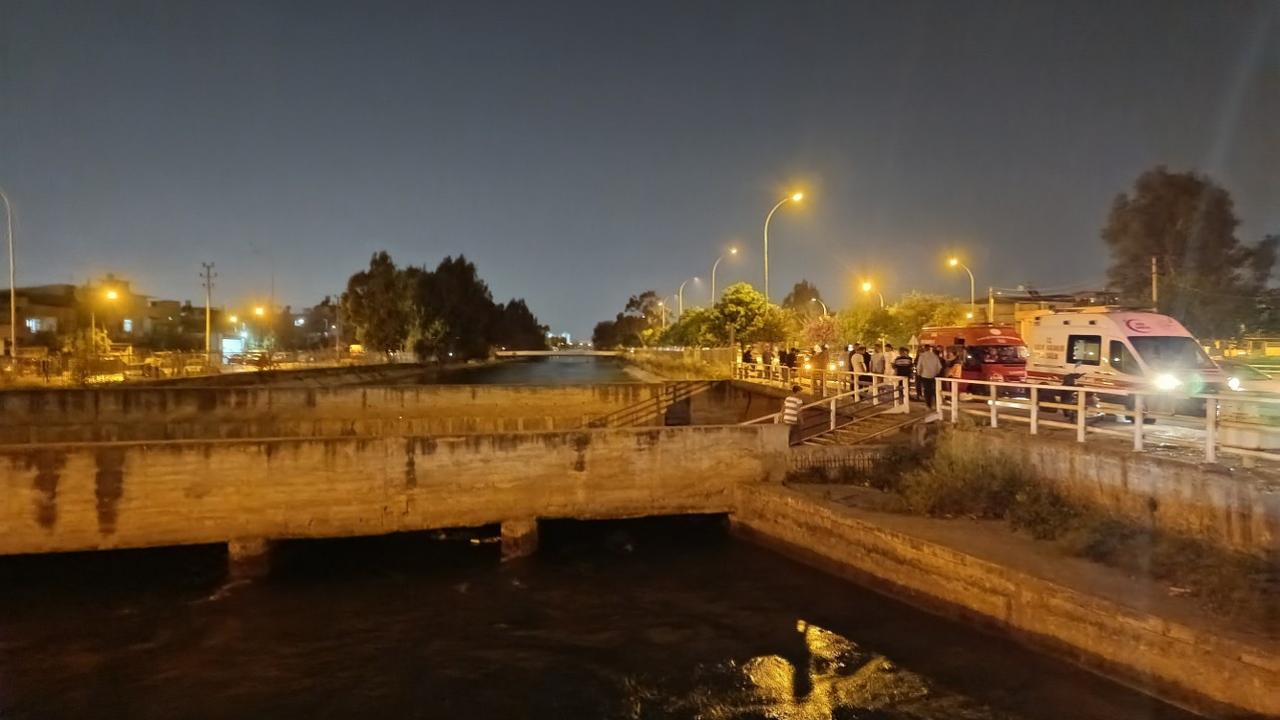 Dengesini kaybedip kanala düştü, akıntıya kapılıp kayboldu