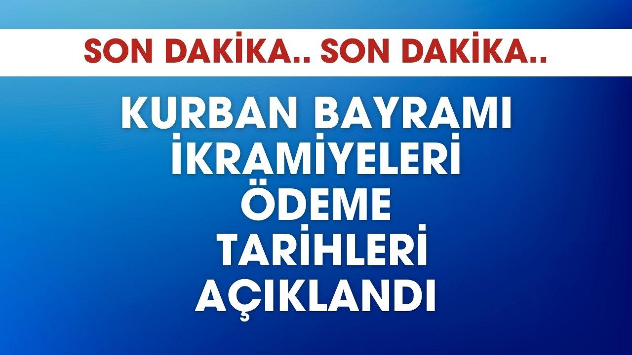 Emekli ikramiye ödeme tarihi açıklandı