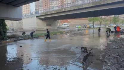 Gaziantep "süper hücre" fırtınası! Gaziantep kabusu yaşadı
