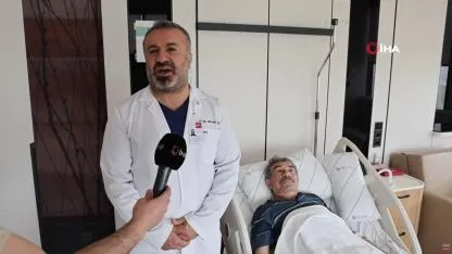 Kilo kaybı şikayeti olan hastanın böbreğinden 20 santimlik tümör çıkarıldı