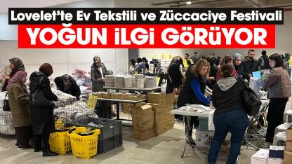 Lovelet’te Ev Tekstili ve Züccaciye Festivali yoğun ilgi görüyor