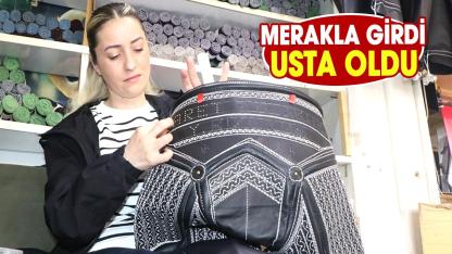 Merakla girdi usta oldu!  Türkiye’nin ilk kadın kispet ustalarından biri Samsun’da