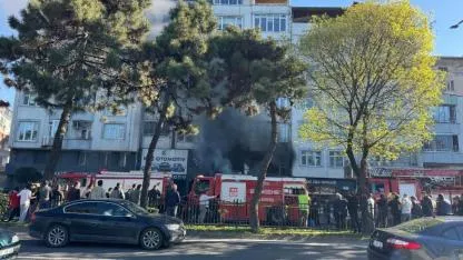 Oto aksesuar dükkanında patlama!
