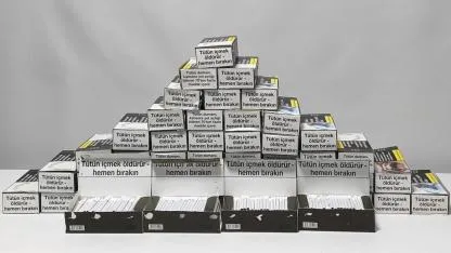 Samsun'da 10 bin doldurulmuş makaron ele geçirildi