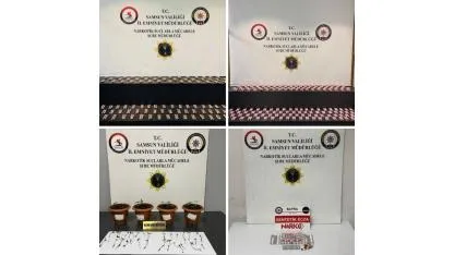 Samsun'da 3 ilçeye eş zamanlı baskın