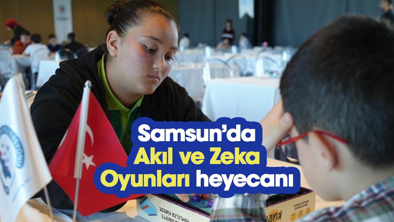 Samsun'da çocuklar akıl ve zekalarını yarıştırdı