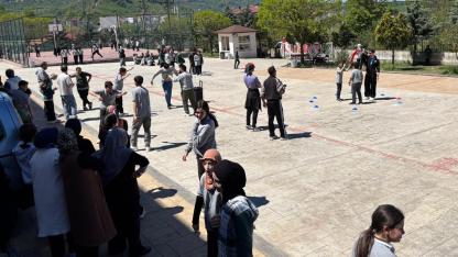 Samsun'da çocuklar geleneksel oyunlarla eğlendi