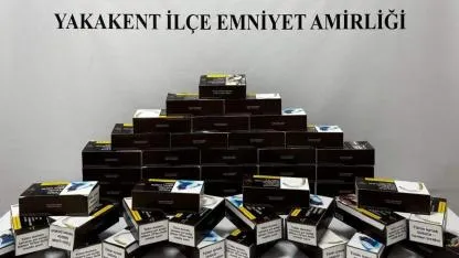 Samsun'da kaçak sigara operasyonu: 1 kişi yakalandı