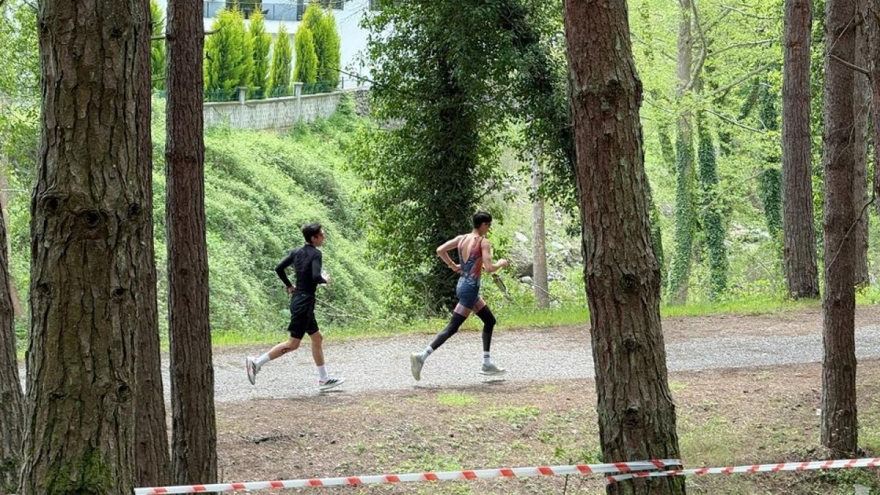 Samsun'da "Kros Duatlon" yarışması