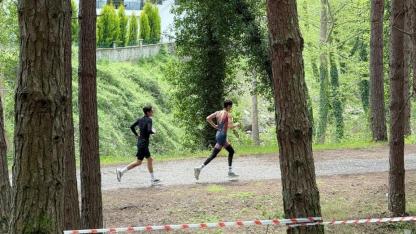 Samsun'da "Kros Duatlon" yarışması
