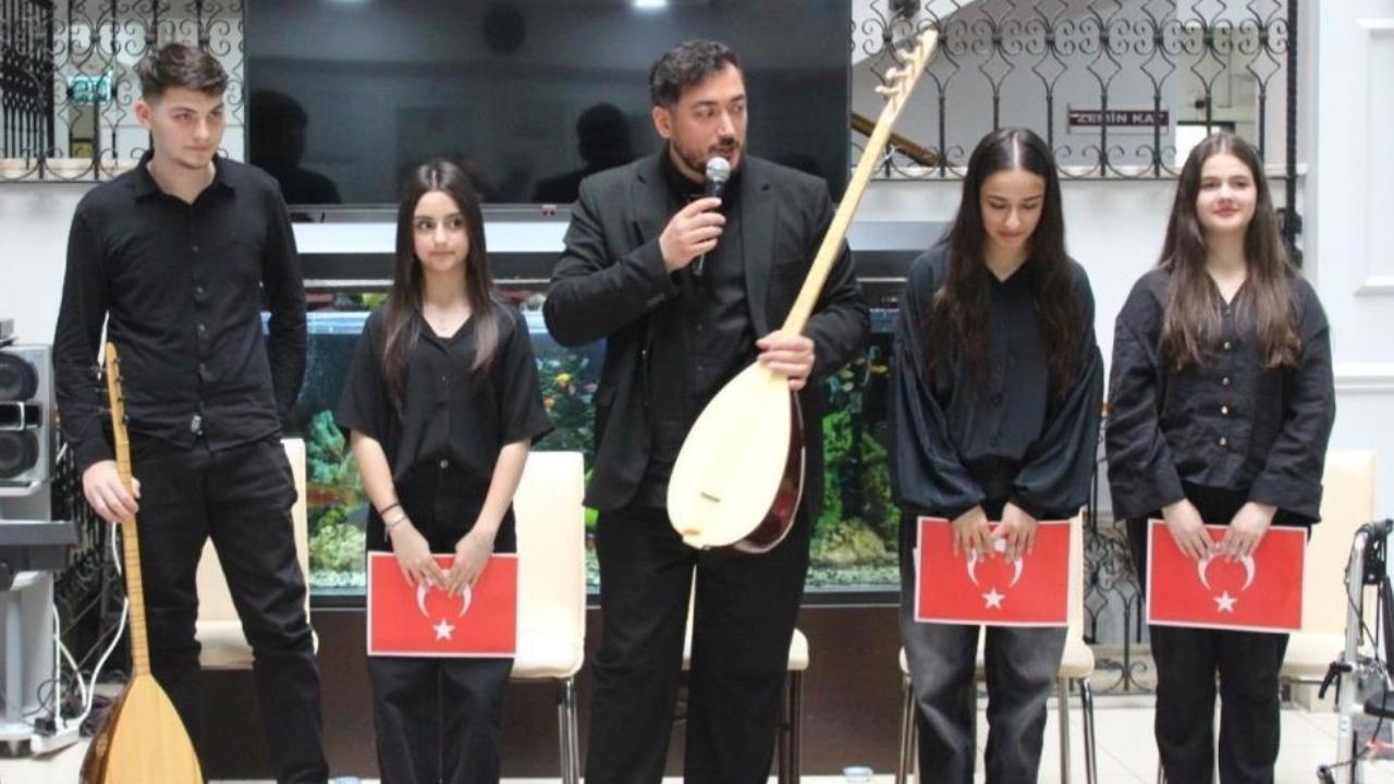 Samsun'da öğrenciler milli ve manevi değerleri yaşatıyor