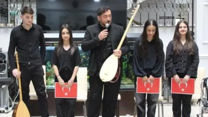 Samsun'da öğrenciler milli ve manevi değerleri yaşatıyor