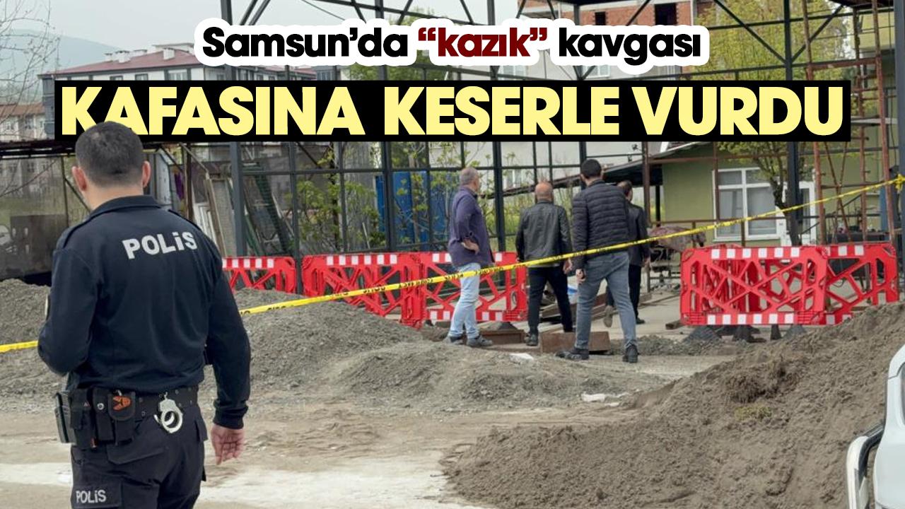 Samsun'da silahlı kavga: 4 yaralı