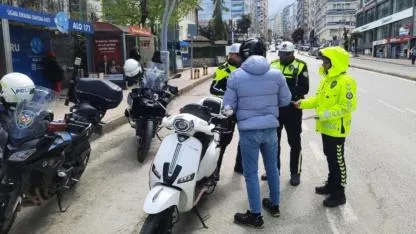 Samsun'da trafik bilinci etkinliği
