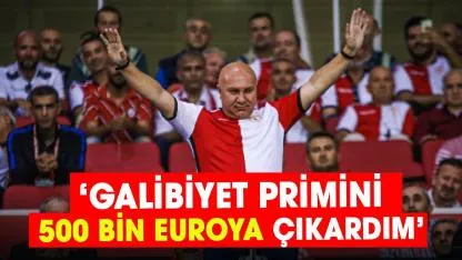 Samsunspor Başkanı Yüksel Yıldırım'dan prim müjdesi