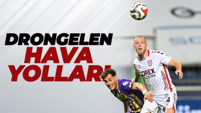 Samsunspor'da Drongelen hava toplarında zirvede