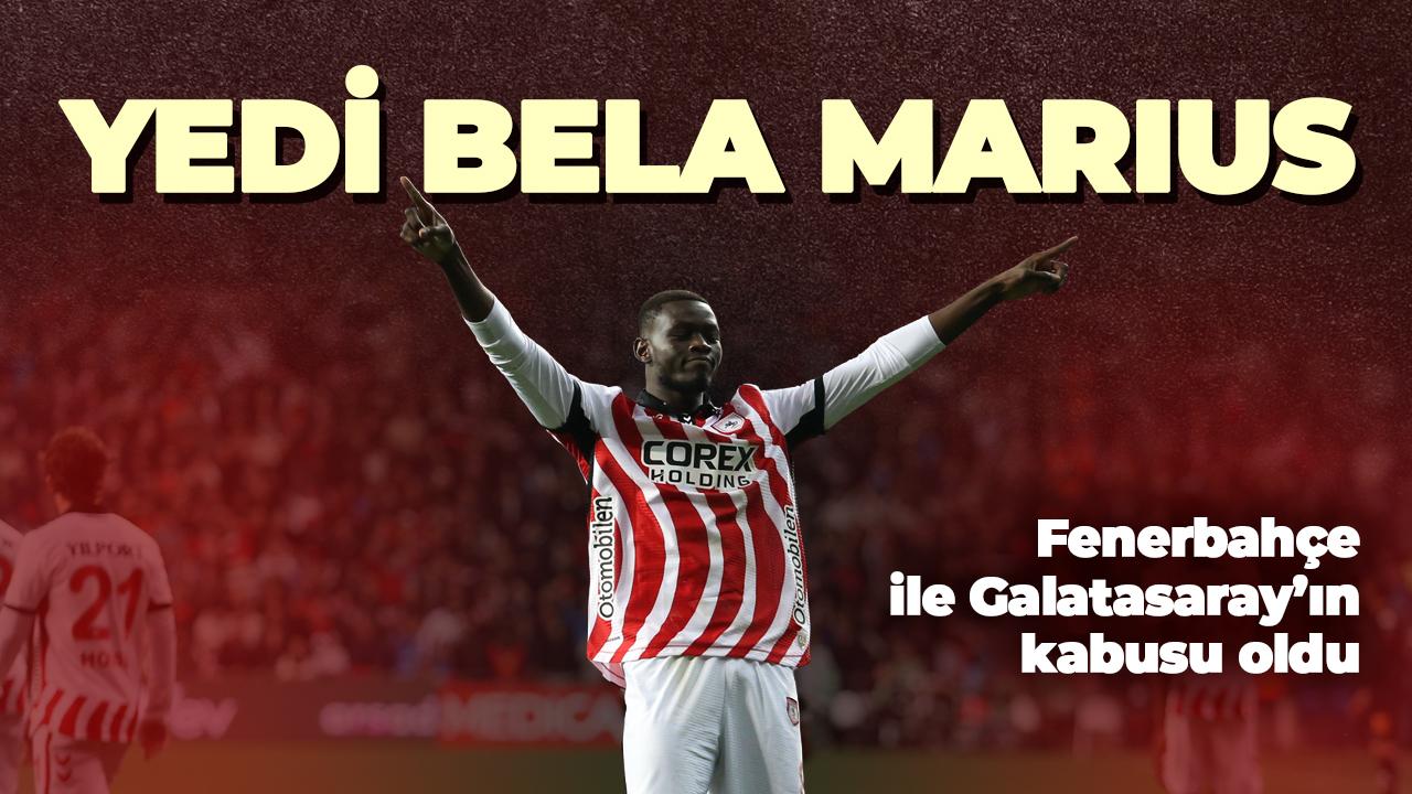 Samsunspor'da Marius Mouandilmadji Süper Lig tarihine geçti