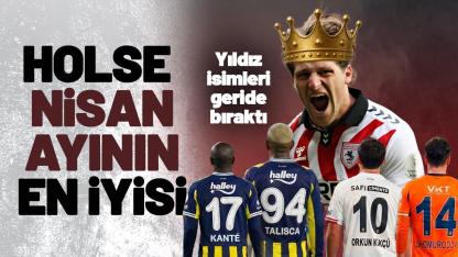 Samsunspor’dan Carlo Holse nisan ayının en iyi orta saha oyuncusu oldu
