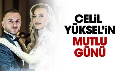 Samsunsporlu Celil Yüksel Serenay Aslan ile dünyaevine girdi