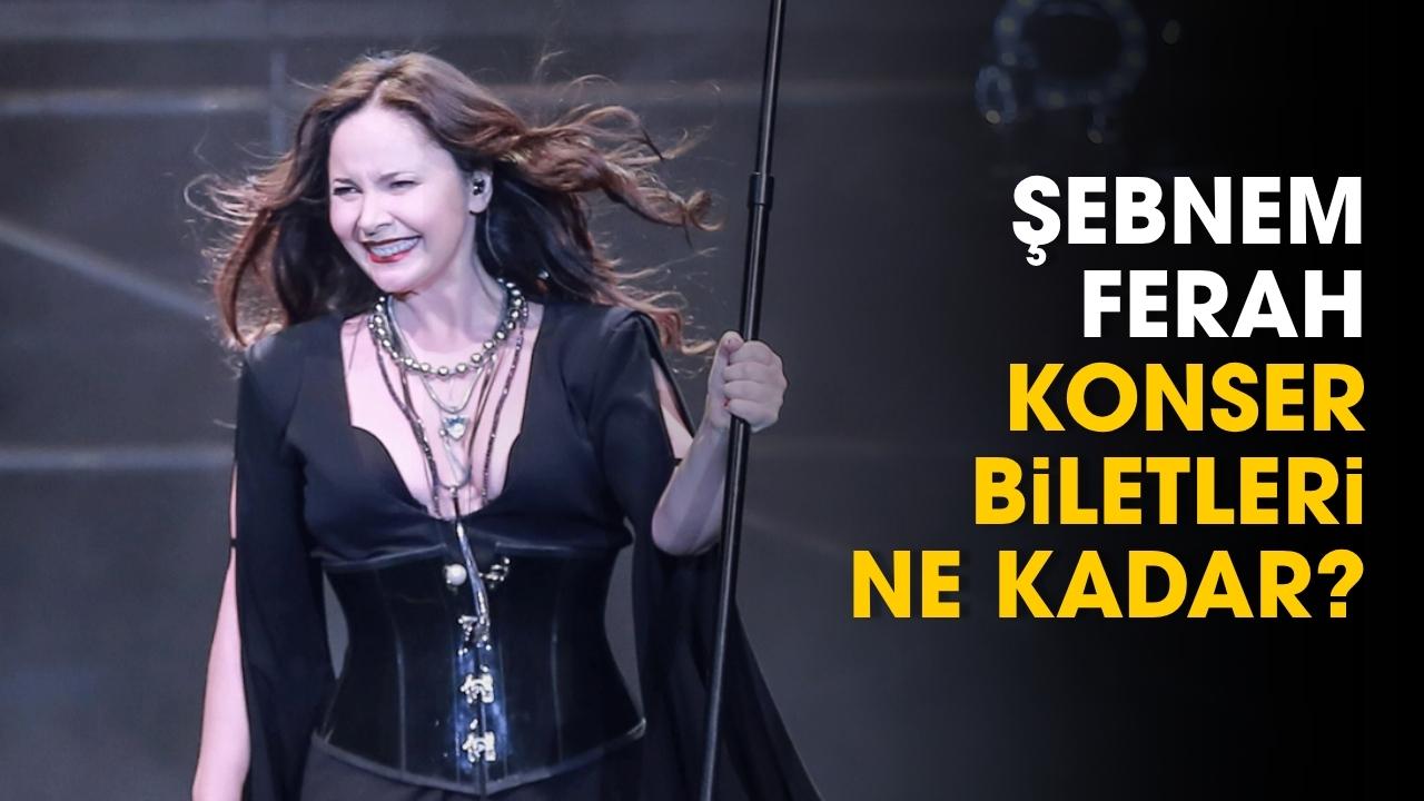 Şebnem Ferah konser bilet fiyatları 2026 ne kadar? Şebnem Ferah konser biletleri satışa çıktı mı?