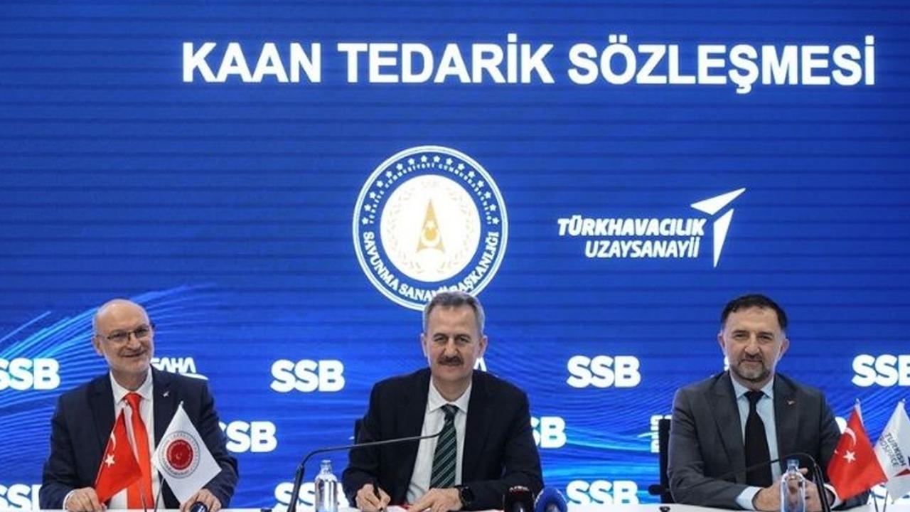 Tusaş KAAN için imzalar atıldı