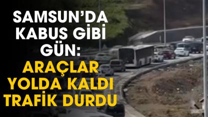 Yeni yapılan Samsun Şehir Hastanesi trafiğin en yoğun olduğu bölge oldu