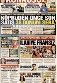 Korkusuz Gazete Manşeti