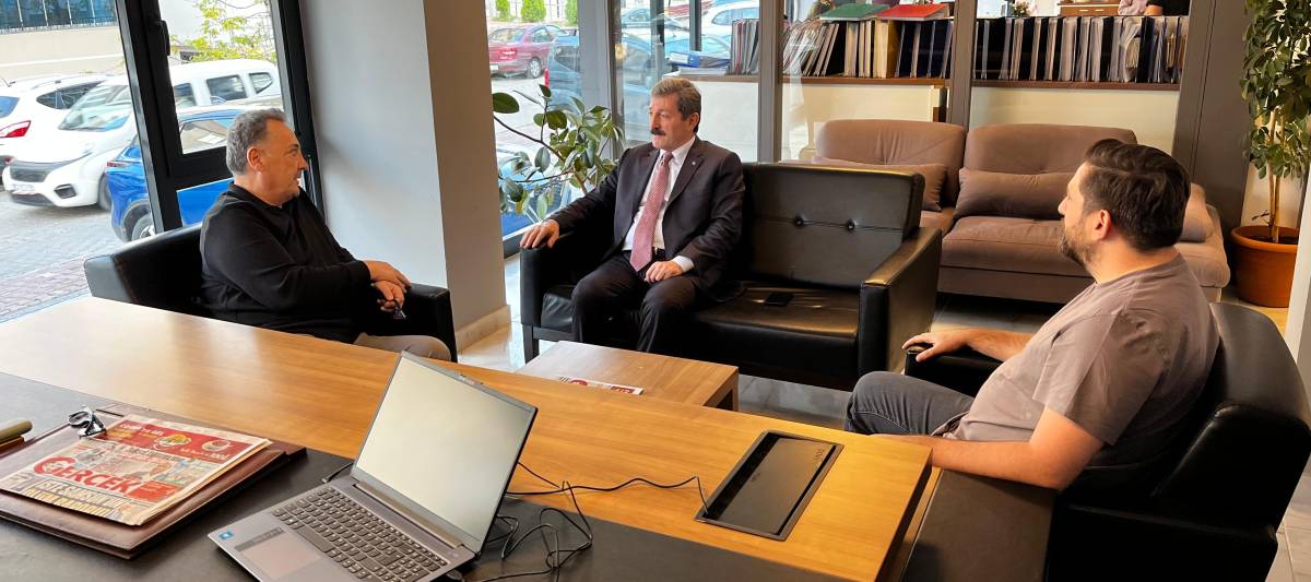 Samsun Valisi Orhan Tavlı'dan Gerçek Medya'ya ziyaret