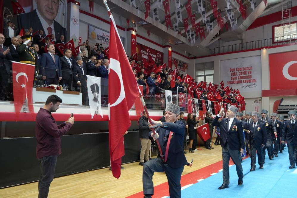 Samsun'da 29 Ekim Cumhuriyet Bayramı coşkusu yaşandı